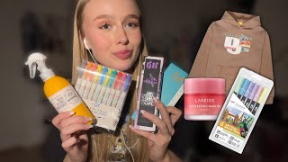 ASMR what I got for christmas 2023 🌟 christmas haul [upl. by Lassiter]