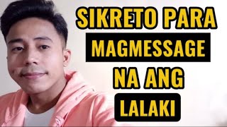 SIKRETO PARA MAGMESSAGE NA ANG LALAKI  Aldin Capa [upl. by Lessur]