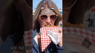 🇳🇱Stroopwafel  🇺🇸S’more  Best Dessert Ever travelvlog dutchfood scheveningen [upl. by Maxine772]