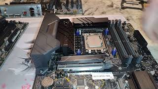 Installing I312100f with Noctua NHU14S on to ROG Strix gaming motherboard LGA 1700 12th gen cpu [upl. by Uolyram]