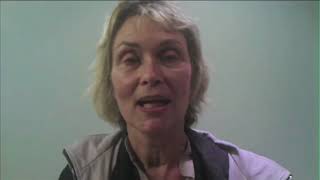 Alexandra Bastedo Firewalk interview 2011 [upl. by Herahab304]