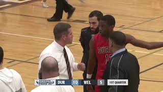 2262019  Boys Basketball Playoff  Durfee vs Wellesley [upl. by Nnaira]