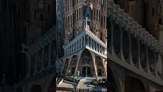 Sagrada Familia  Spain  Relaxation film travel 4k [upl. by Akerdal]