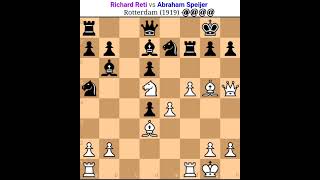 Richard Reti chess game Richard Reti All Famous chess game  Richard Reti vs Abraham speijer [upl. by Clava495]