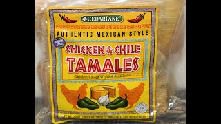 Cedar Lane Chicken amp Chile Tamales Review [upl. by Miguel]