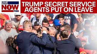 BREAKING Secret Service agents on leave after Trump assassination attempt  LiveNOW from FOX [upl. by Alika]