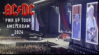 ACDC 5 june 2024 Amsterdam Johan Cruijff Arena [upl. by Nawd]