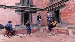 Manaslu Blue playing some tunes in Patan Nepal [upl. by Taran388]