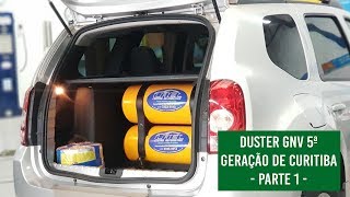 RENAULT DUSTER KIT GNV 5 GERAÇÃO DE DE CURITIBA 1 [upl. by Reckford933]