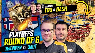 NAC 5  TheViper vs DauT  Round of 6 with T90 amp Dash [upl. by Laven]