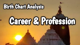 Birth Chart analysis for Career amp Profession II Example Chart [upl. by Nywde]