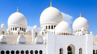 Visit the Sheikh Zayed Grand Mosque in Abu Dhabi UAE [upl. by Ger]