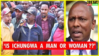 ICHUNGWA AKO NA BASS LAKINI PENGINE NI MWANAMKE Gachagua man Mejjadonk speech at Marikiti [upl. by Shirley473]