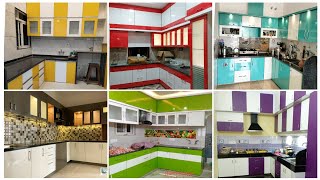 Kitchen Cabinet Sunmica Colour CombinationLaminates Colour Combination for KitchenModern Interior [upl. by Cicero165]