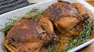 Roasted CORNISH HENS for Thanksgiving [upl. by Suedama]