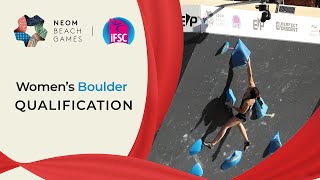 Womens Boulder qualification  NEOM 2024 [upl. by Edijabab124]