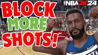 NBA 2K24 How to Play Defense and Get More Blocks in 2K24 [upl. by Attenreb]