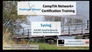 Introduction to Syslog  CompTIA Network N10005 44 [upl. by Ethe]