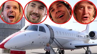 VLOG SQUADS PRIVATE PLANE TO LAS VEGAS [upl. by Church]