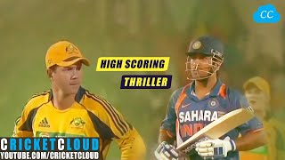 India vs Australia High Scoring Thriller  Hero Honda Cup 2009 [upl. by Anastas]