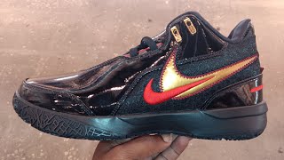 Nike LeBron NXXT GEN AMPD Black Gold [upl. by Eessej58]