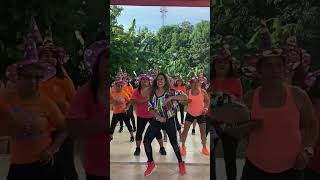 HECHICERIA PANTEON ROCOCO COREOGRAFIA ZUMBA HALLOWEEN halloween zumba fyp fitness viralvideo [upl. by Sirama754]