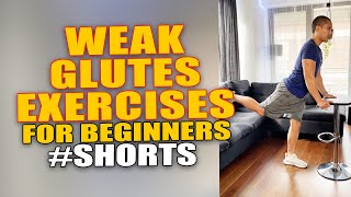 Weak Glutes Exercises for Beginners [upl. by Iclek325]