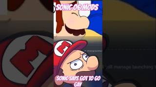 SONIC SAYS YOU GOT TO GO GAY IN SONIC O6 MODS sonicteam sonic06 saga sonicfan memes funny fun [upl. by Emeric]