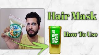 Hair Mask By Vaseegrah Veda How to use [upl. by Levy]