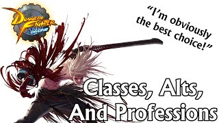 Comprehensive Beginners Guide Classes Alts and Professions Part 2  DFO [upl. by Blaire]