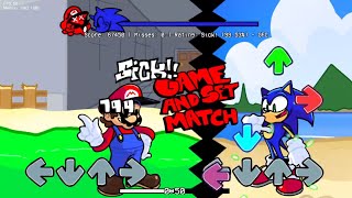 FNF  Occasional Rivalry  Mario vs Sonic  Occasional Rivalry composed by vinylscratchh FC [upl. by Stevana872]