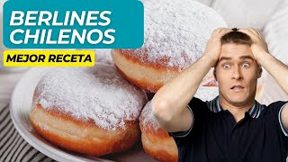 🍩🇨🇱🤤 ¡Deliciosos Berlines Chilenos Aprende la Receta que te Hará Chuparte los Dedos 👌👩‍🍳 [upl. by Vezza3]