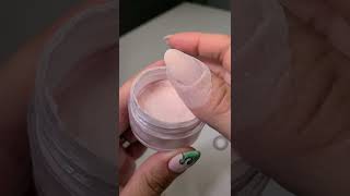 How to fill dip powder nails nailtutorial [upl. by Ayin]