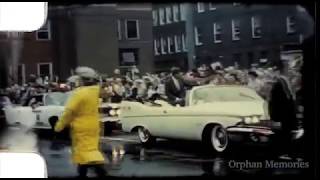 UNSEEN KENNEDY FOOTAGE John F Kennedy visits Ilion NY  Sept 29 1960 [upl. by Olumor]