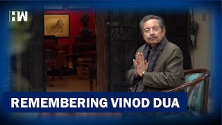 Remembering Mr Vinod Dua On His First Death Anniversary  Senior Journalist Tribute  Journalism [upl. by Aerbma]