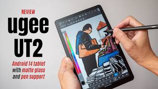 Ugee UT2 Android tablet review The pen performs well [upl. by Corbie718]