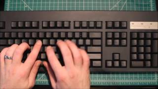 TYPING TEST Realforce 104US Silenced Topre [upl. by Nowujalo]