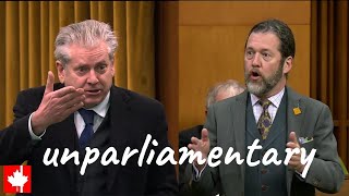 NDP and Conservative MPs accuse each other of using UNPARLIAMENTARY language in the House [upl. by Allyson490]