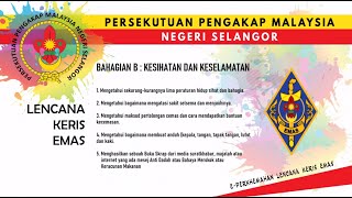 LENCANA KERIS EMAS  BAHAGIAN KESIHATAN amp KESELAMATAN [upl. by Pulsifer]