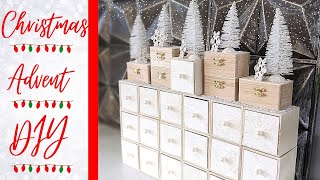 1 Dollar tree Advent Calendar DIY  Trying out Bargain Bethanys Advent Calendar  CHRISTMAS DIY [upl. by Analah]