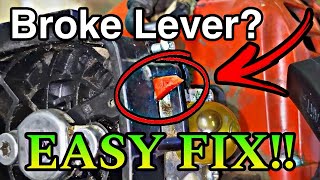 How to replace Choke Lever on Shindaiwa T235 Weed Eater💪 [upl. by Howey853]