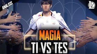 LA MAGIA DE LOS MEJORES 💥 T1 vs TES Análisis Worlds 2024 [upl. by Norene]