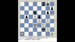 Erdos Viktor vs Predojevic Borki  EU Chess U18 2002 Balatonlelle Hungary [upl. by Fowkes]