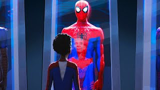 Miles Morales Becomes SpiderMan Scene  SpiderMan Into the SpiderVerse 2018 Movie CLIP HD [upl. by Lehman]