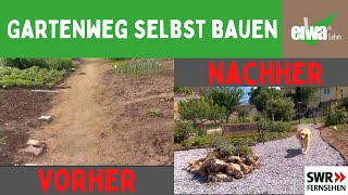 Gartenweg  billig selber machen [upl. by Ahsilem276]