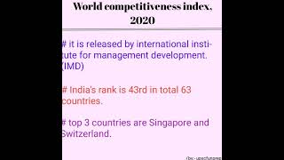 world competitiveness index 2020 [upl. by Kirk328]