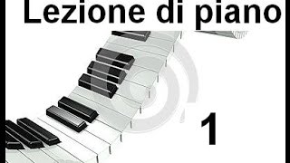 Lezione di pianoforte 1  Riconoscere le note sulla tastiera [upl. by Aridaj481]