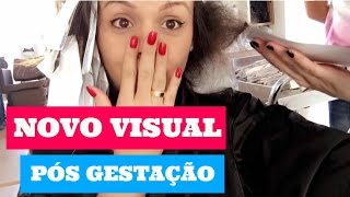 VLOG MUDANDO VISUAL POSPARTO  RÊ ANDRADE [upl. by Eylk188]