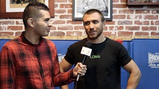 Lomachenko Talks Early Flirtation with MMA [upl. by Derinna]