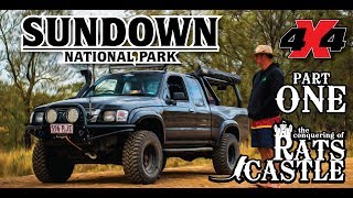 Sundown National Park  Rats Castle 4x4 track [upl. by Arick]